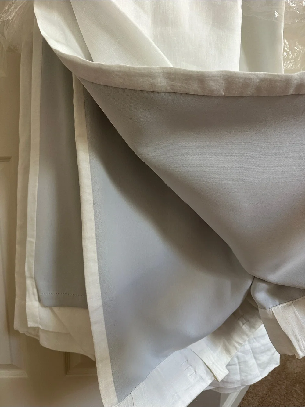 Pottery Barn Linen Blackout Curtains (4 Panels)